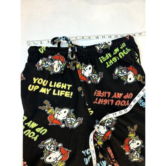 Snoopy Peanuts Christmas Pajama Pants You Light Up My Life - Men's Large (36-38) - Picture 4 of 6